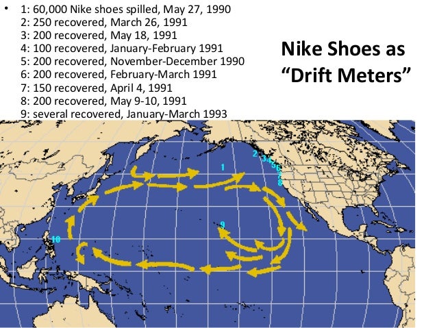 Nike Shoe Ocean Spill Nike Shoe Ocean Spill