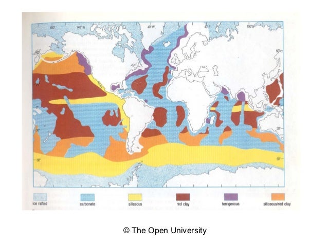 Ocean sediments