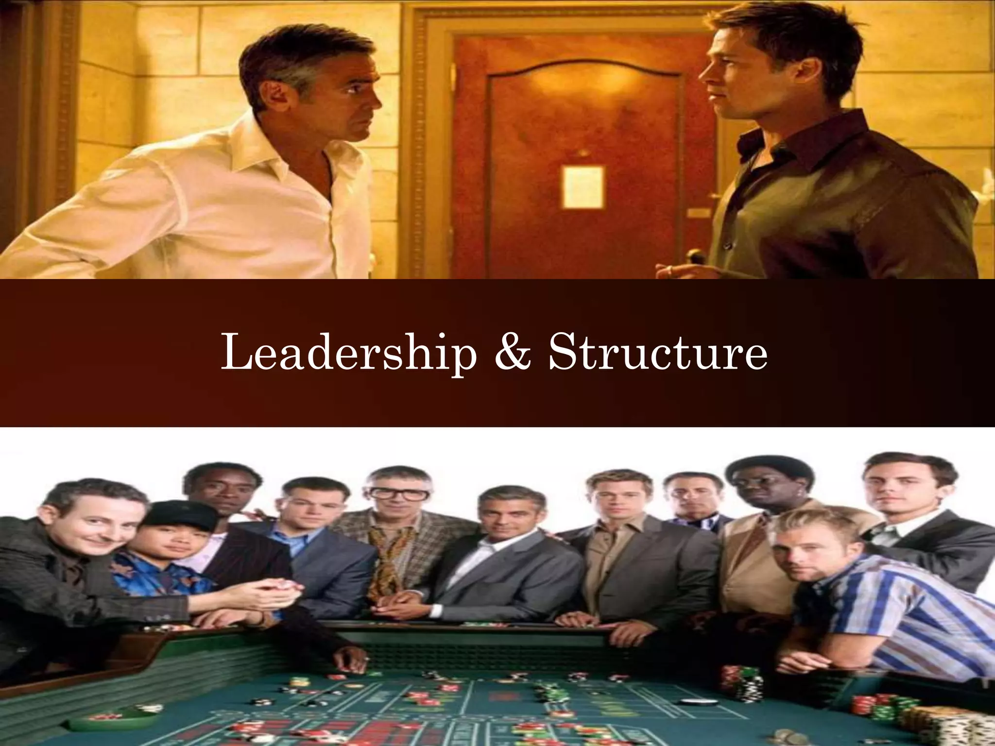 Ocean's Eleven Organizational Behavior | PPTX