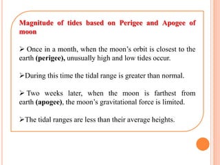 Perigee Spring Tide ocean tide ppt pragati.pptx