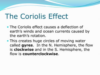 Ocean Water and Currents PPT LESSON | PPTX