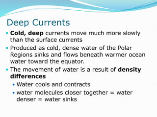 Ocean Water and Currents PPT LESSON | PPTX