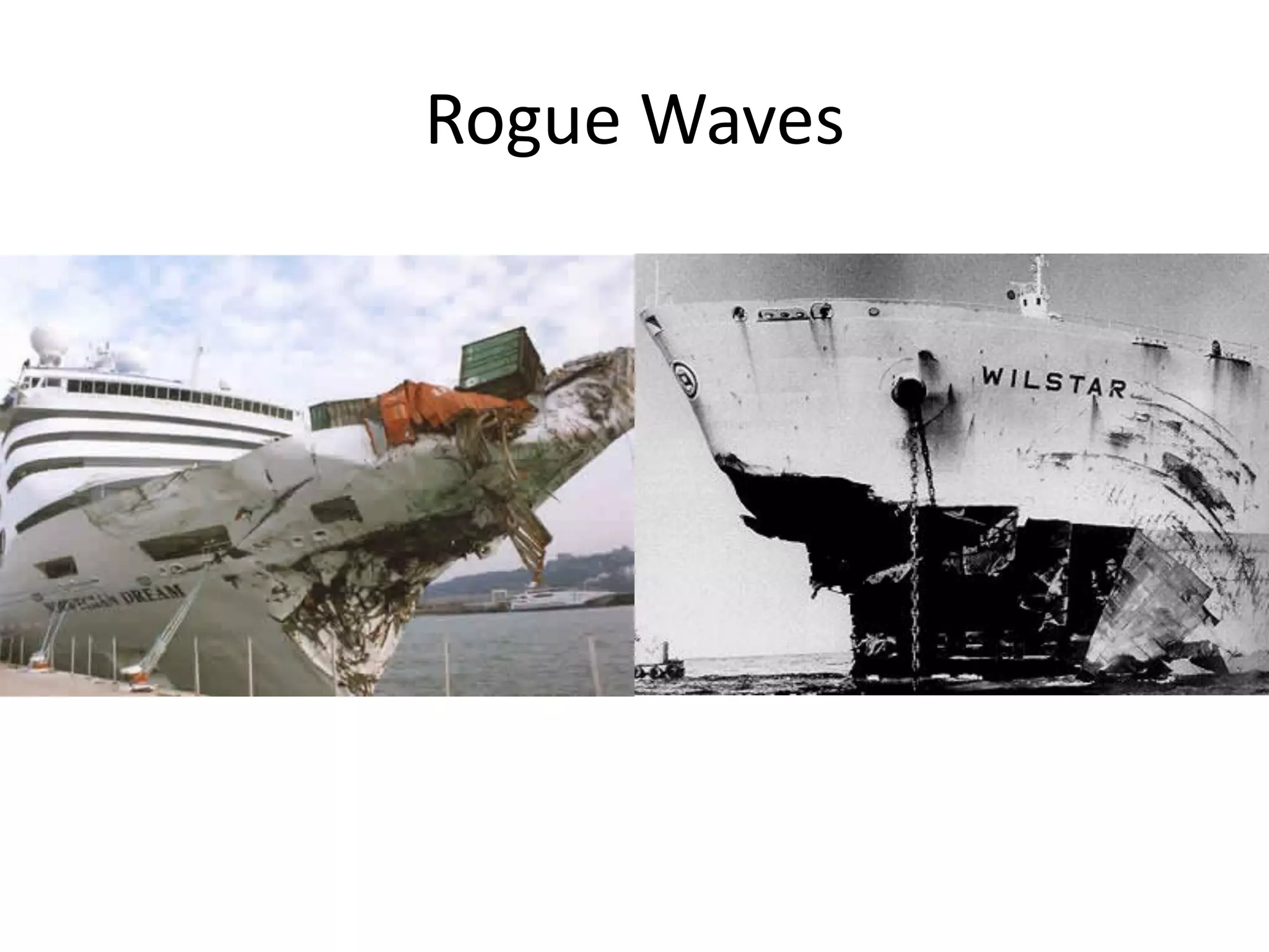 Rogue Waves
 