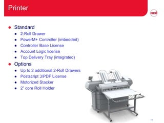 Oce ColorWave 650 product overview slide show | PPSX