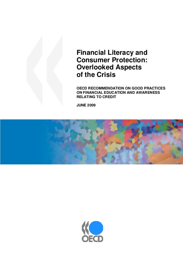 OECD Financial literacy and consumer protection 2009