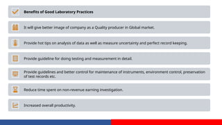 OCED-Principles of Good Laboratory Practices | PPTX