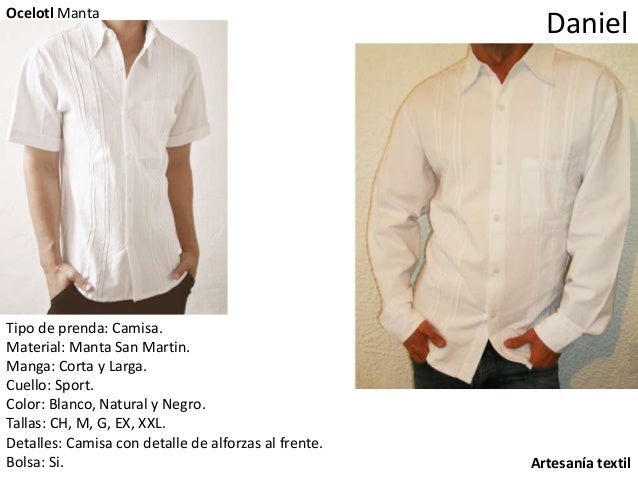 camisa de manta hombre
