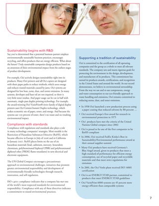 Oce Sustainability White Paper