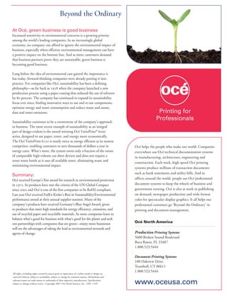 Oce Sustainability White Paper