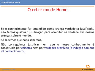 O ceticismo de hume | PDF
