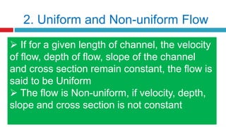 Open Channel Flow | PPTX