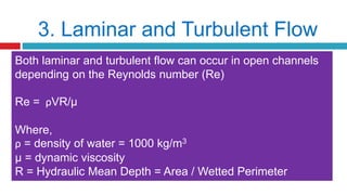 Open Channel Flow | PPT