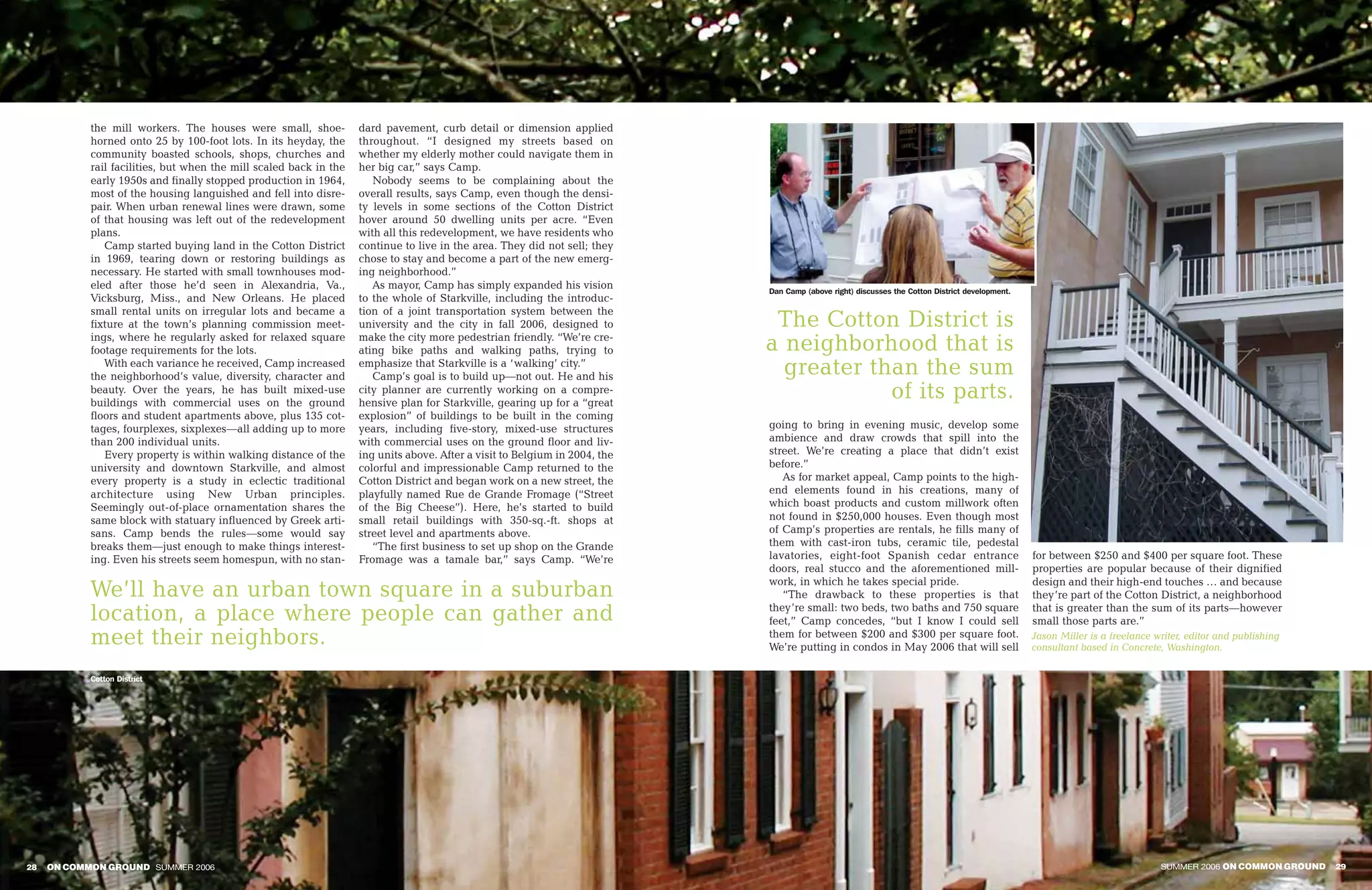 On Common Ground: Summer 2006