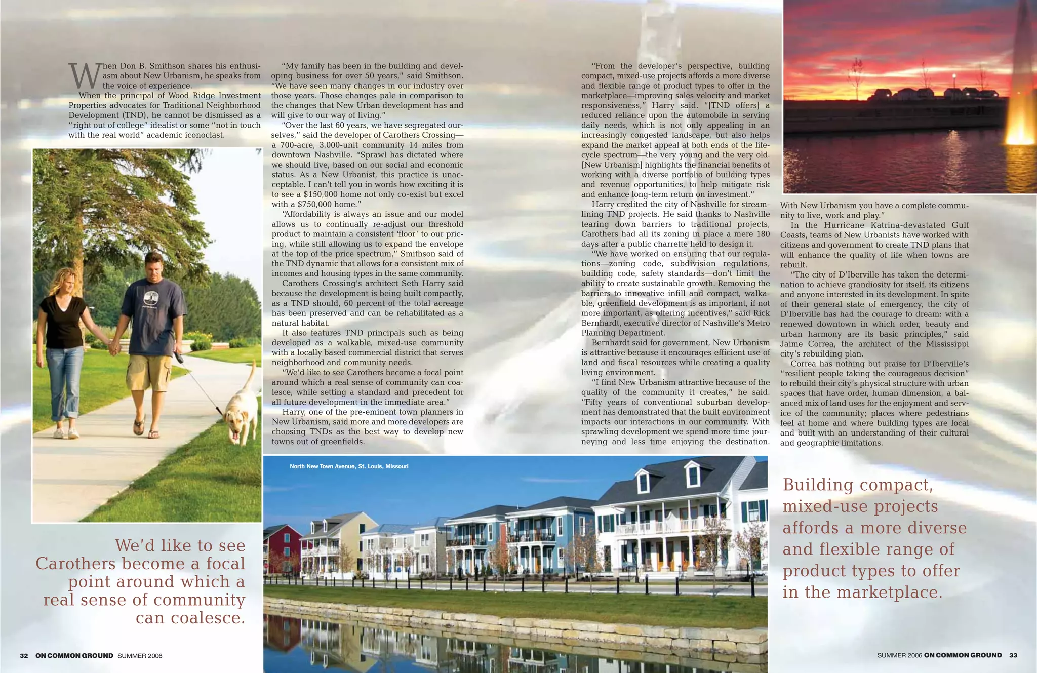 On Common Ground: Summer 2006