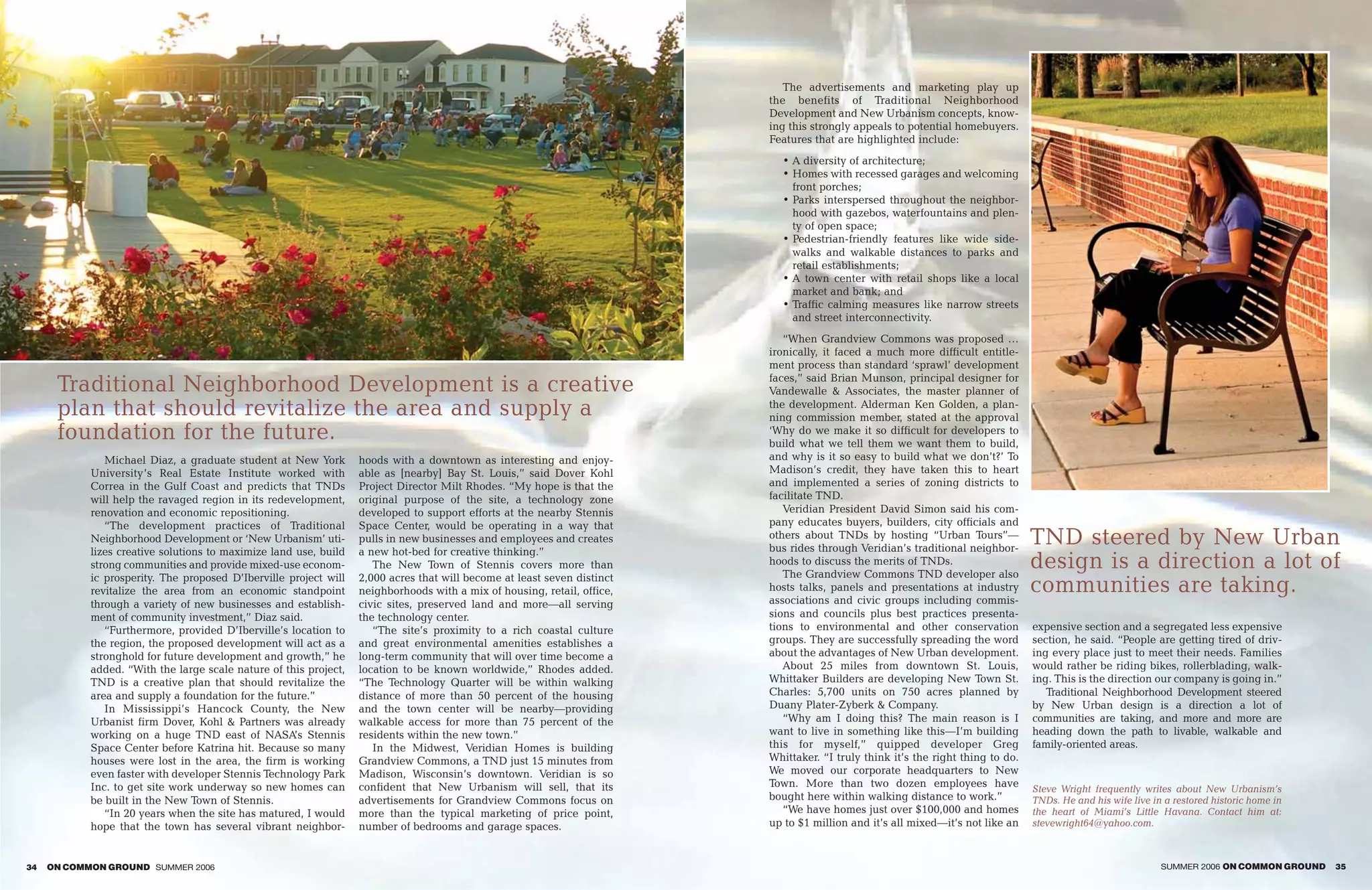 On Common Ground: Summer 2006