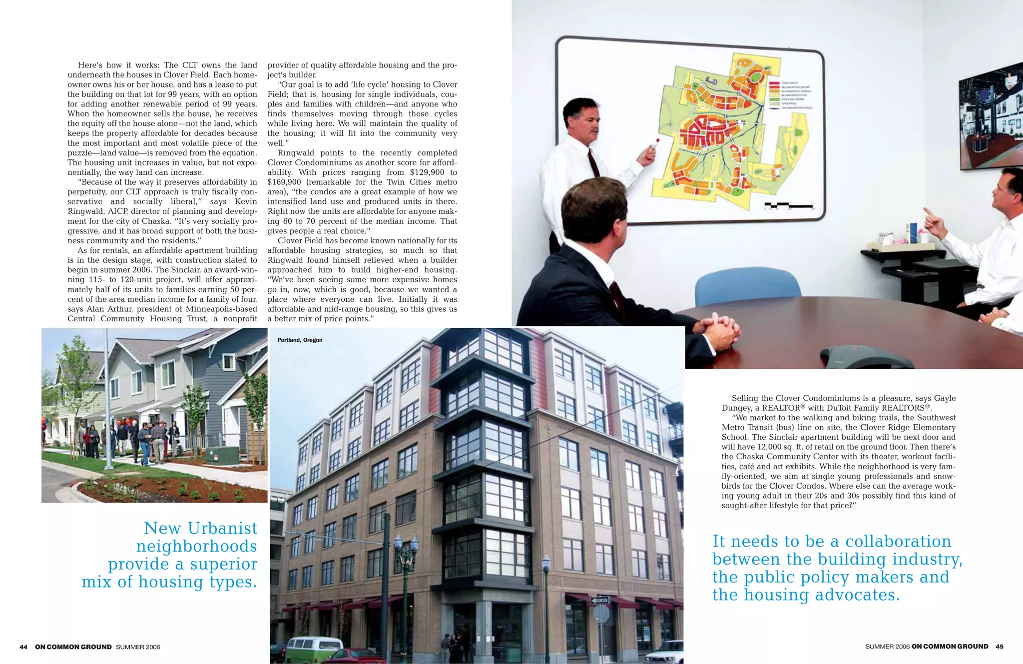 On Common Ground: Summer 2006