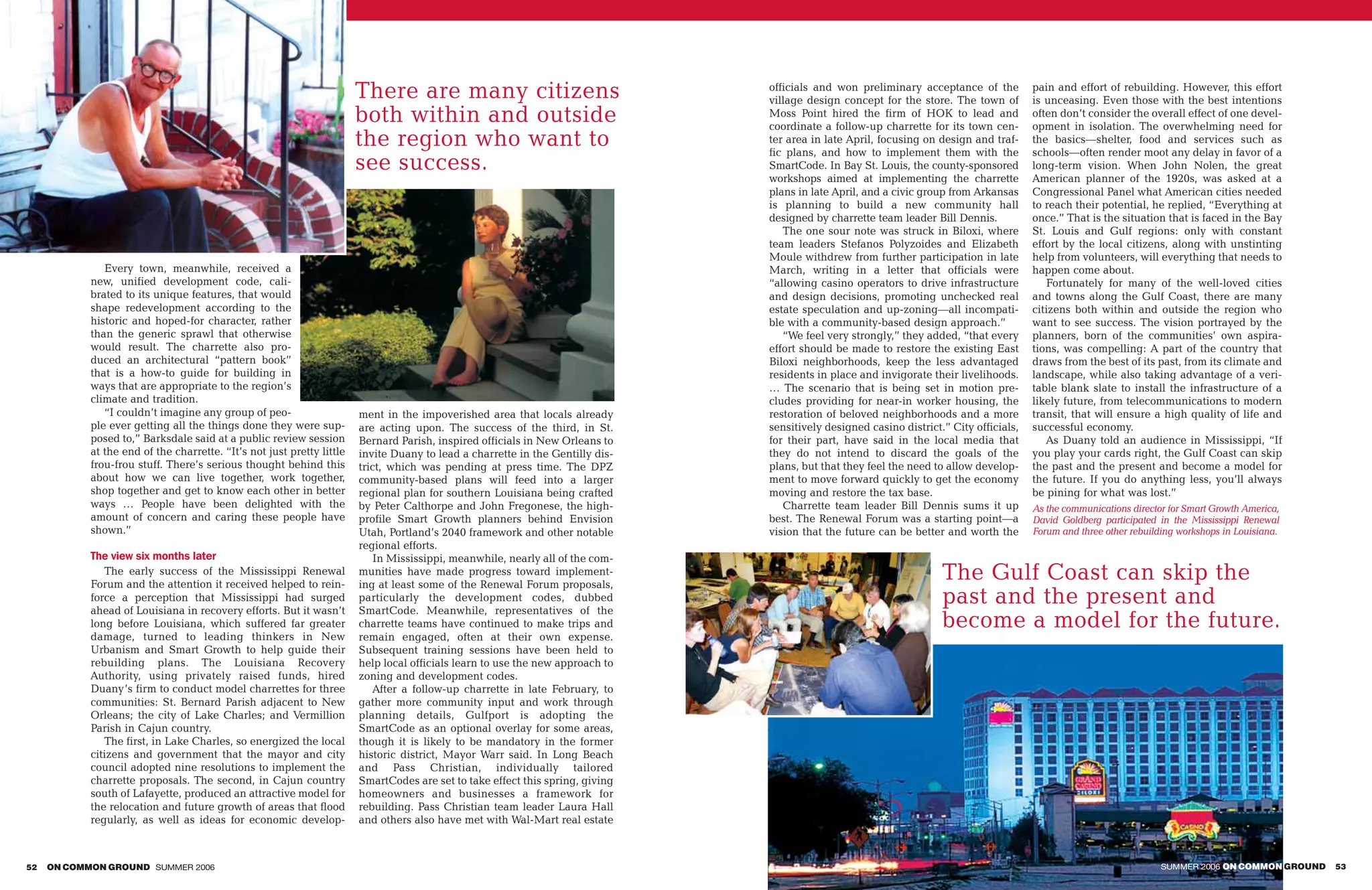 On Common Ground: Summer 2006