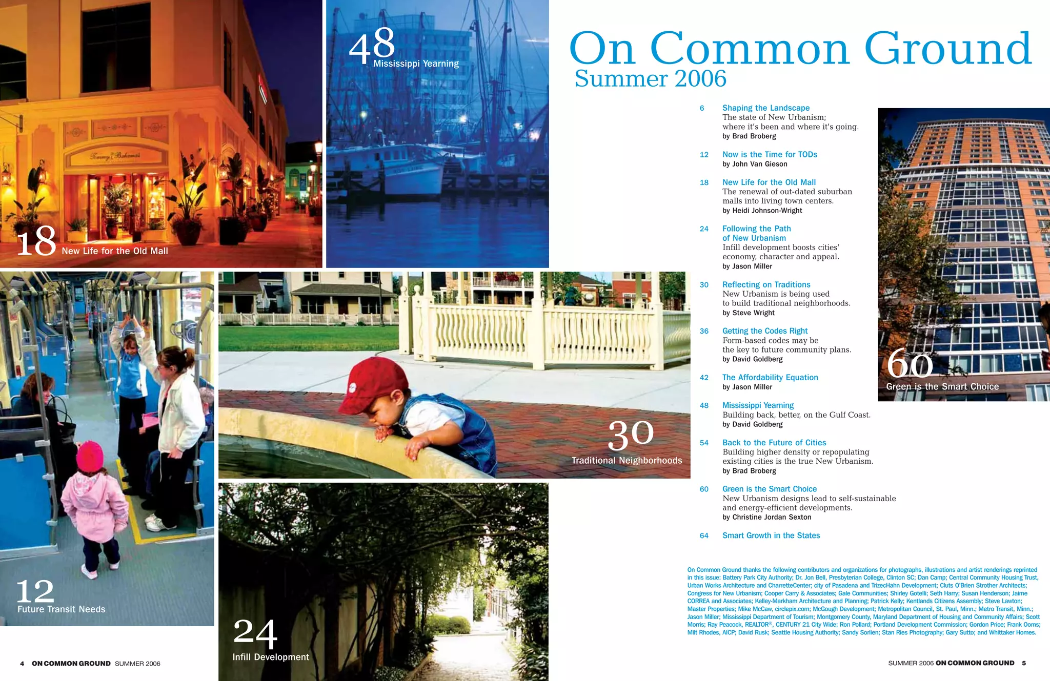 On Common Ground: Summer 2006