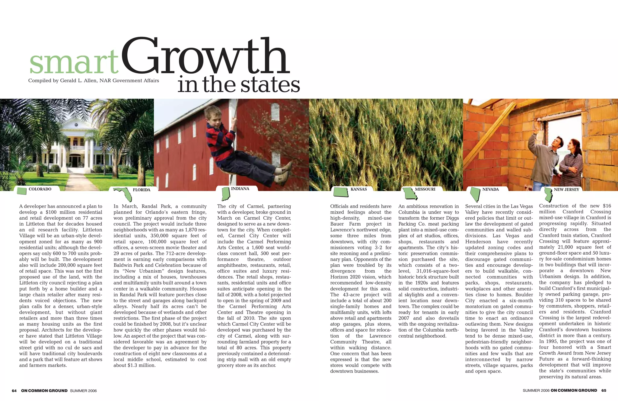 On Common Ground: Summer 2006