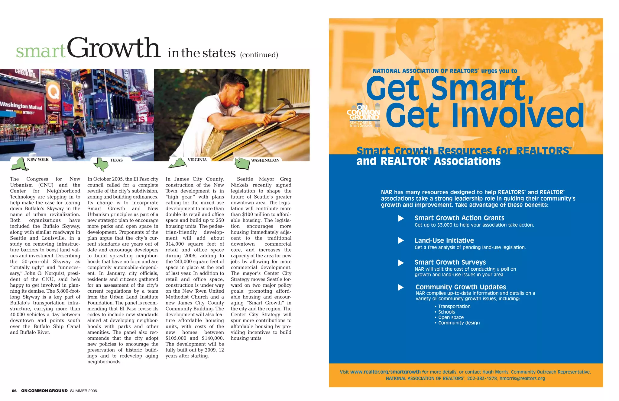 On Common Ground: Summer 2006