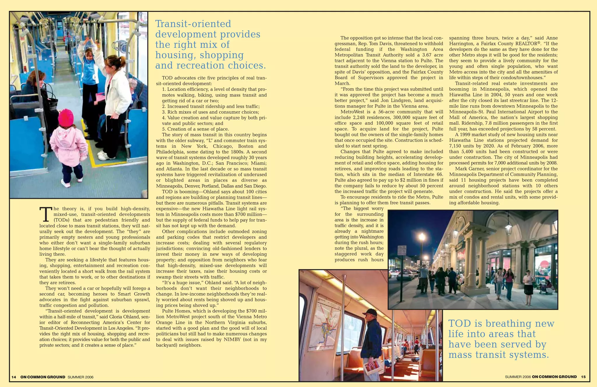 On Common Ground: Summer 2006