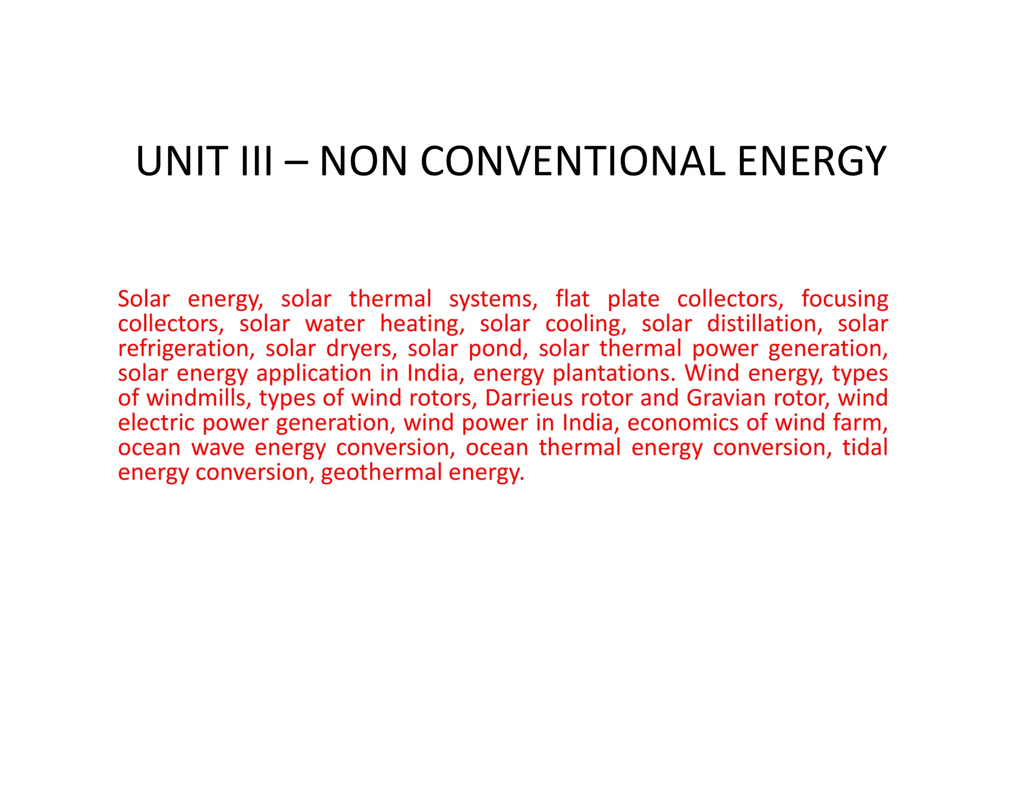 OCH353 - ENERGY TECHNOLOGY NOTES - UNIT III | PDF
