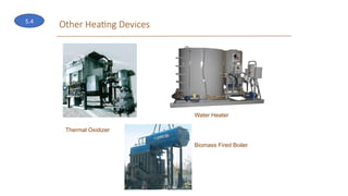 Other Heating Devices
Thermal Oxidizer
Water Heater
Biomass Fired Boiler
5.4
 