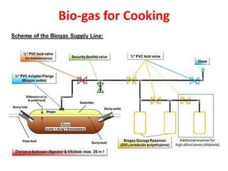 Bio-gas for Cooking
 