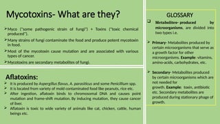 Ochratoxin: a foodborne mycotoxin by Jahnvi | PPTX
