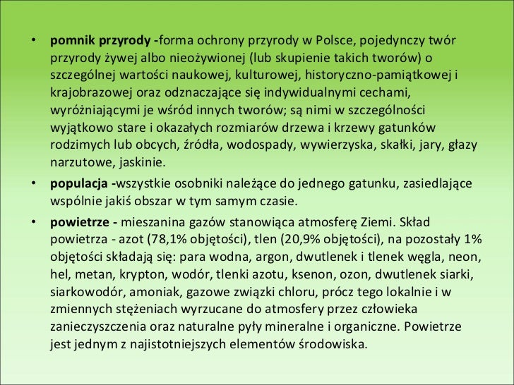 Ochrona środowiska