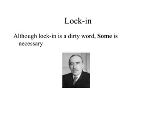 MOAR LOCK-IN PLZ The lock-in that launched a thousand lines of code Why OCI? 