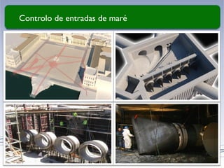 15
Controlo de entradas de maré
 