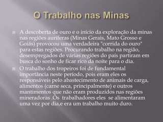 Contexto econômicos para Brasil e para o PortugalApós a tentativa fracassada de estabelecer as capitanias hereditárias, a coroa portuguesa estabeleceu no Brasil um Governo-Geral como forma de centralizar a administração, tendo mais controle da colônia. As capitanias hereditárias fracassadas foram transformadas em capitanias gerais.O primeiro governador-geral foi Tomé de Sousa, que recebeu a missão de combater os indígenas rebeldes, aumentar a produção agrícola no Brasil, defender o território e procurar jazidas de ouro e prata.Também começavam a existir câmaras municipais, órgãos políticos compostos pelos "homens-bons". Estes eram os ricos proprietários que definiam os rumos políticos das vilas e cidades. O povo não podia participar da vida pública nesta fase.As instituições municipais eram compostas por um alcaide que tinha funções administrativas e judiciais, juízes ordinários, vereadores, almotacés e os homens bons.As juntas do povo decidiam sobre diversos assuntos da CapitaniaA capital do Brasil neste período foi Salvador, pois a região Nordeste era a mais desenvolvida e rica do país. Além disso, Salvador como cidade litorânea, exercia grande papel na facilitação de envio dos produtos canavieiros à Europa, via Navios.