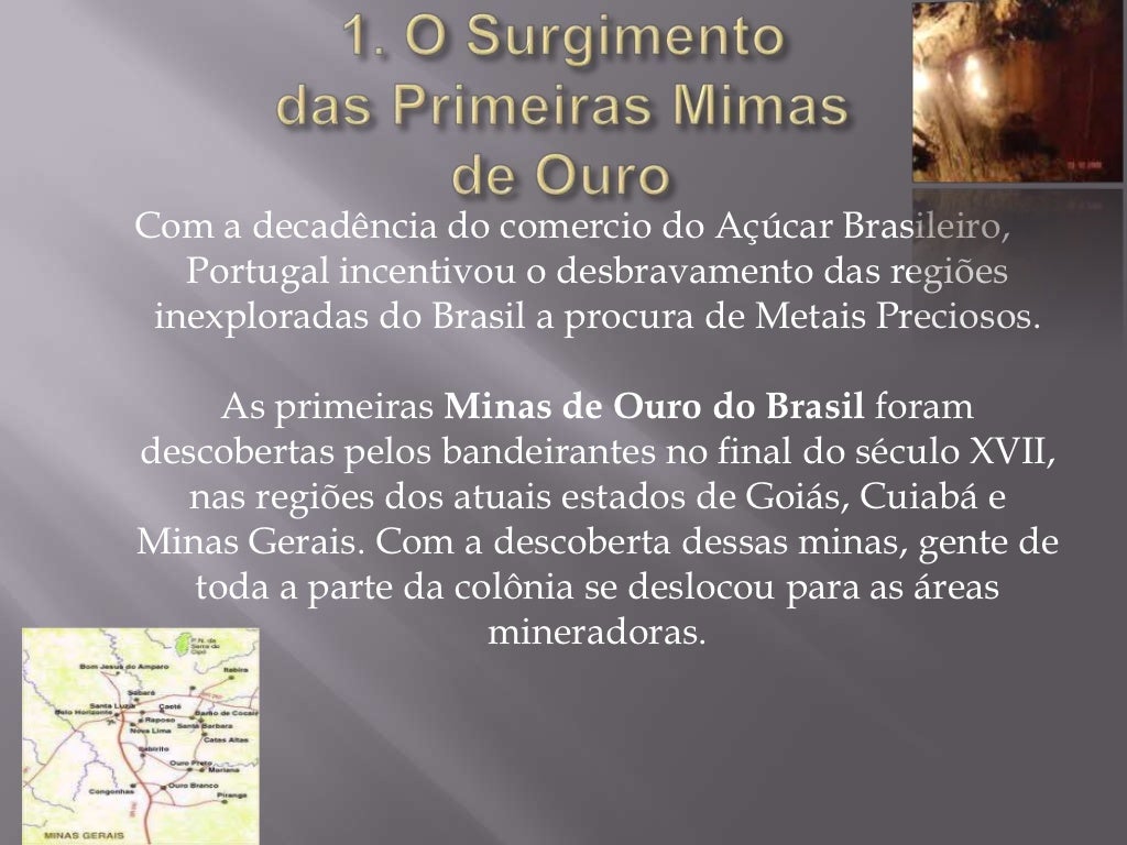 O Ciclo do ouro