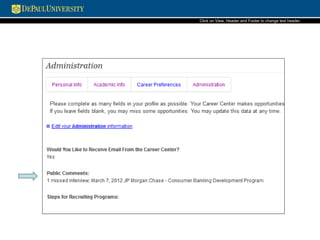 Click on View, Header and Footerto change text header.
 