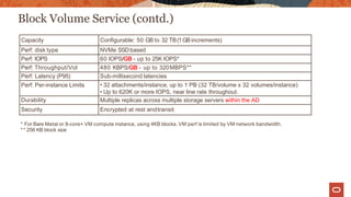 Oracle Cloud Infrastructure – Storage | PDF
