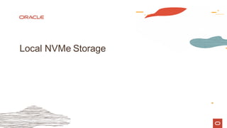 Local NVMe Storage
 