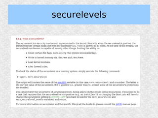 securelevels
 