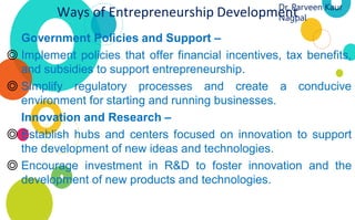 Organization of Commerce and Management - Entrepreneurship Development ...