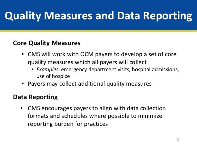 Webinar Oncology Care Model Payer Participation