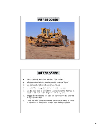 Oc mechanical excavation | PDF