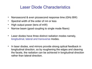 Comprehensive Overview of Photonic Sources: LEDs and Laser Diodes in ...