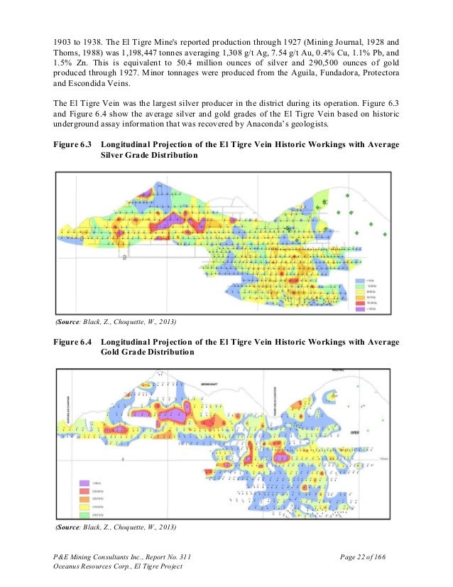 Oceanus Resources Corporation Technical Report Mineral - 