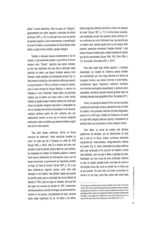 O complexo arqueológico do castelo de crestuma...