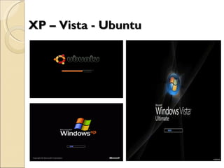 XP – Vista - Ubuntu 