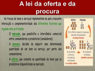 A lei da oferta e da procura