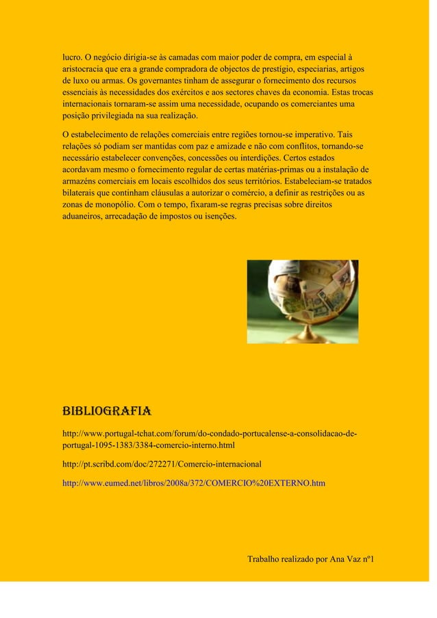 O comércio interno | DOCX | Economy | Business and Finance