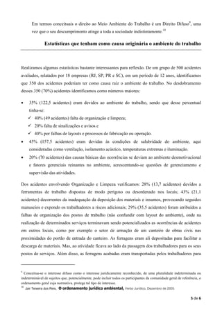 O conceito de ambiente do trabalho | PDF