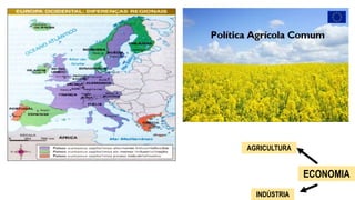 ECONOMIA
INDÚSTRIA
AGRICULTURA
 