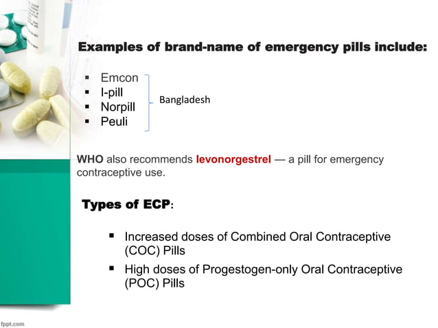 OCP (Oral Contraceptive Pills)